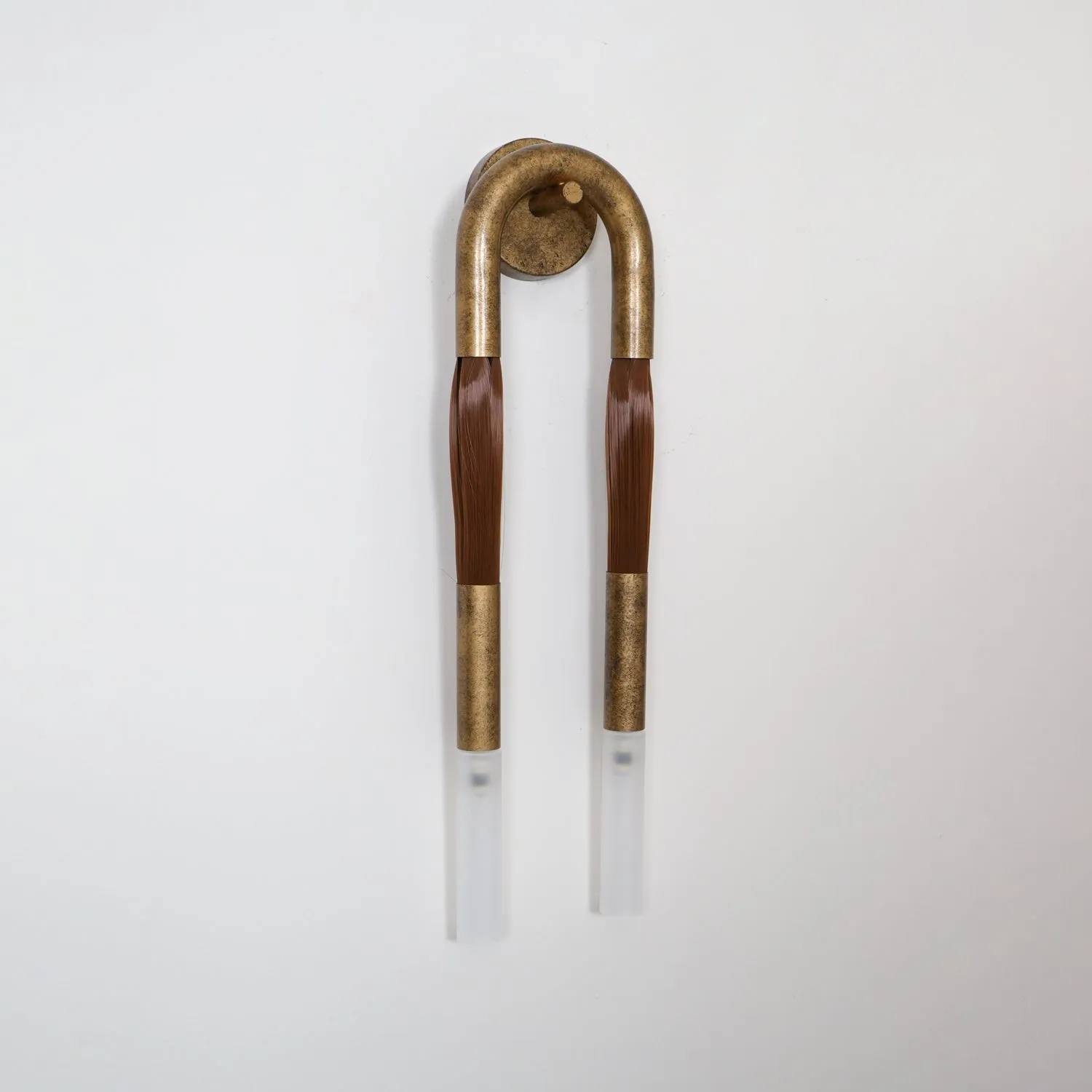 Elegant Horsehair U-Shaped Wall Light KL901