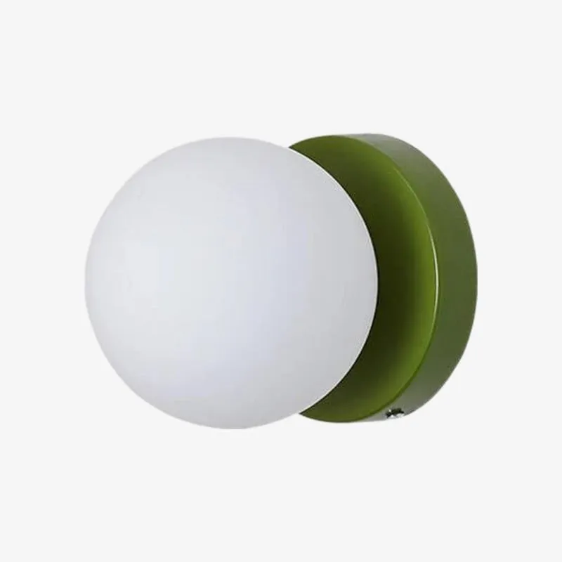 Nuevola Modern Glass Metal Wall Light - Artistic Accent Sconce for Cozy Nooks KL2089