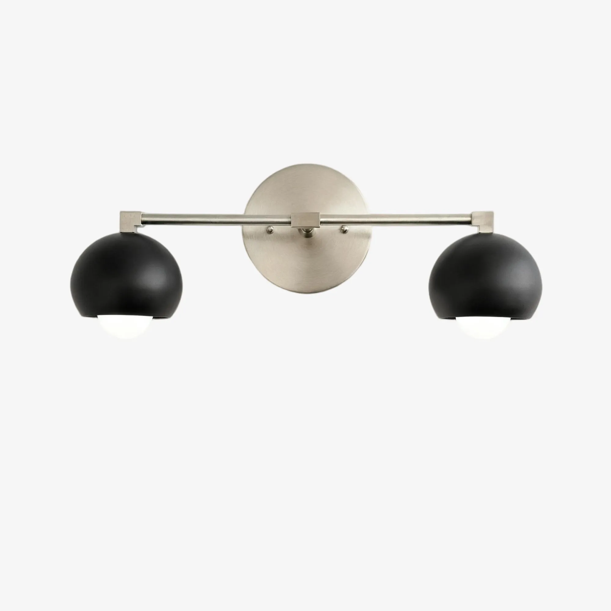 Metio Dome Decorative Vanity Light - Classic Orb Shade Bathroom Wall Lamp KL1424