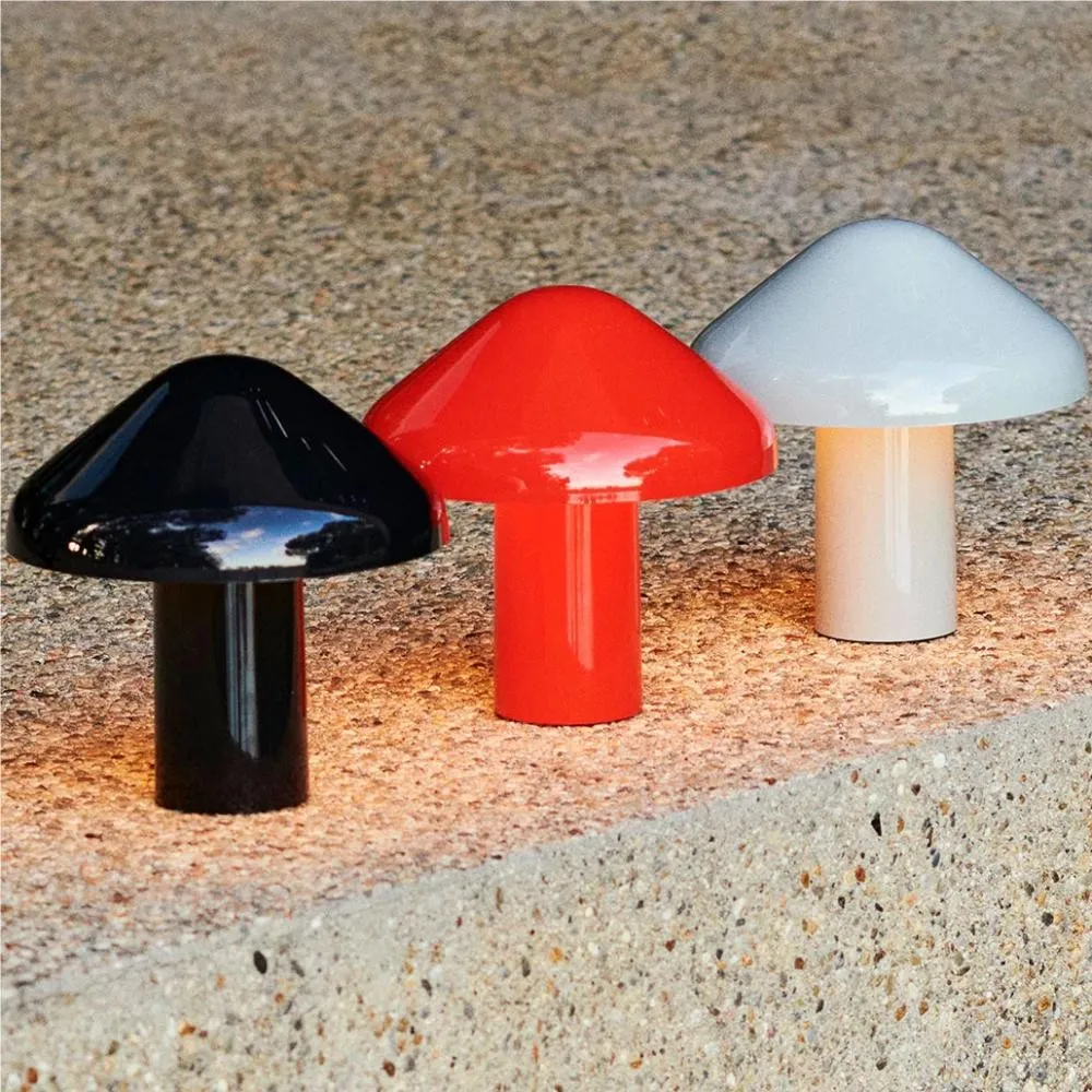 Modern Mushroom Pao Portable Lamp