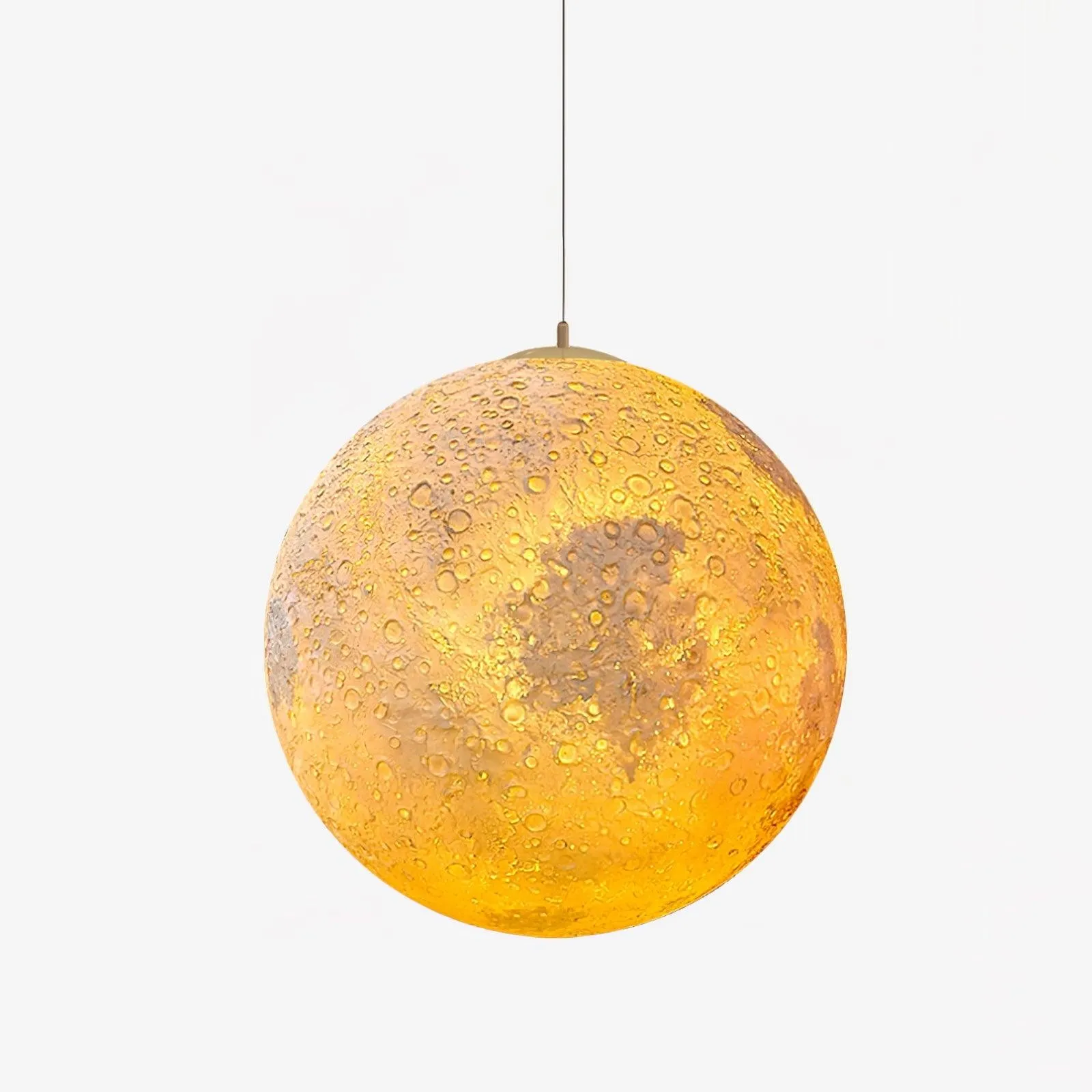 Planetary White Moon Chandelier Suitable For Living Room KL202