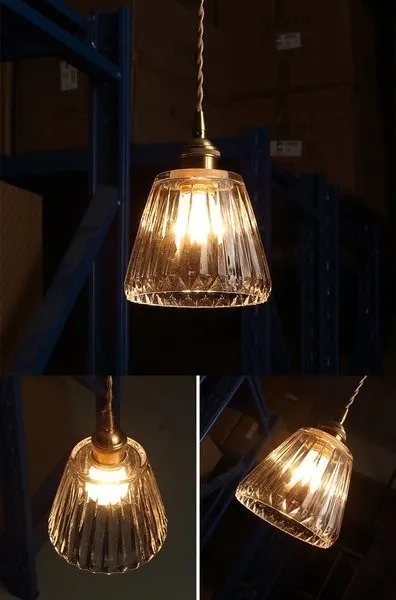 Clear glass pendant lights series