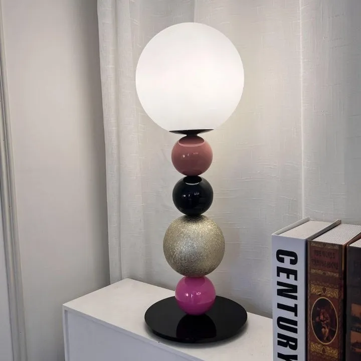 Coloful Stacked Round Ball Table Lamp KL157