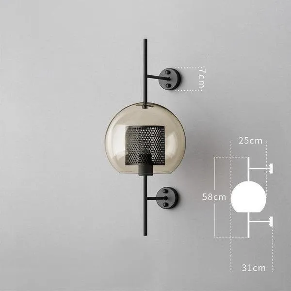 Chiswick Glass Wall Light