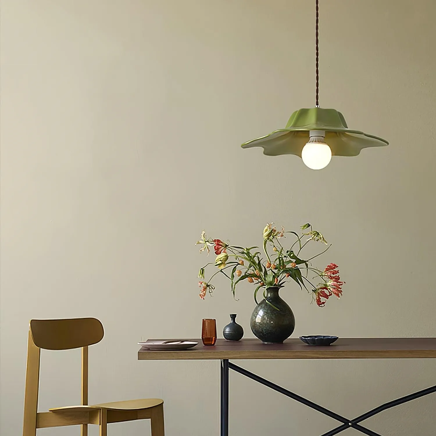 Colored Design Flower Pendant Light KL130