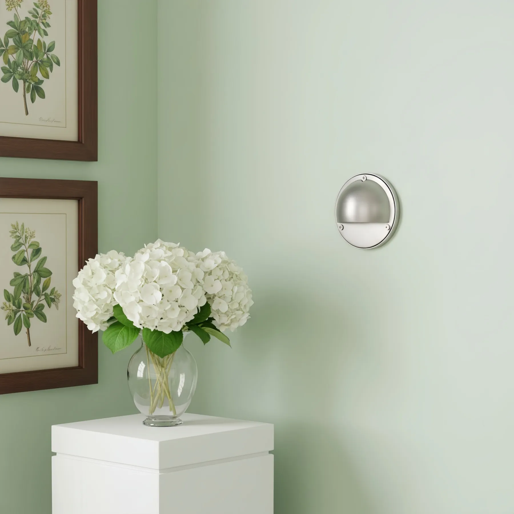 Ardelume Industrial Brass Wall Lamp - Weathered Metal Minimalist Indoor Sconce KL2368