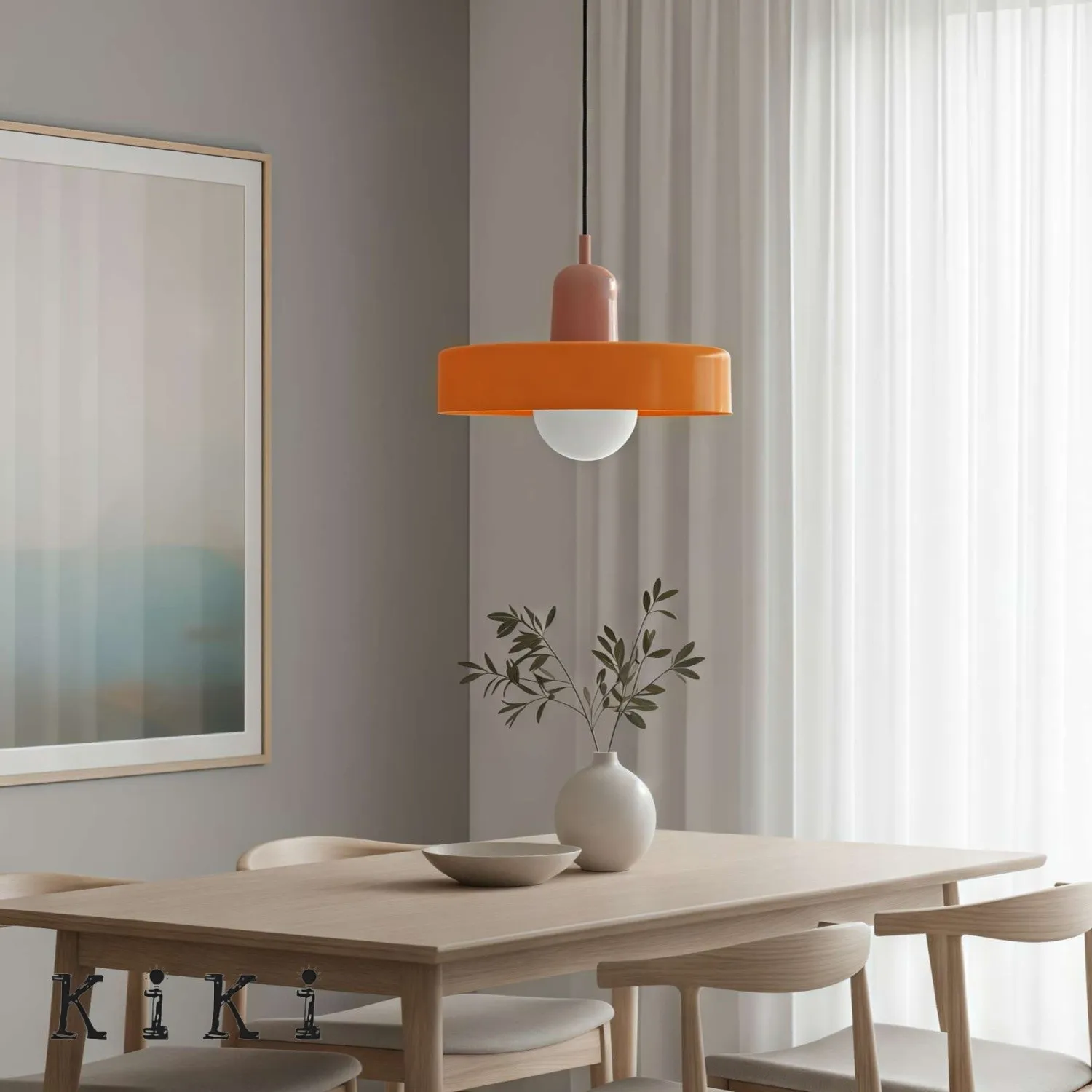 Disc Orb Pendant Light