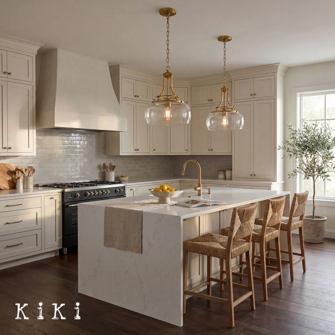Lirra Round Glass Pendant Light - Lighting for Versatile Indoor Use KL2216