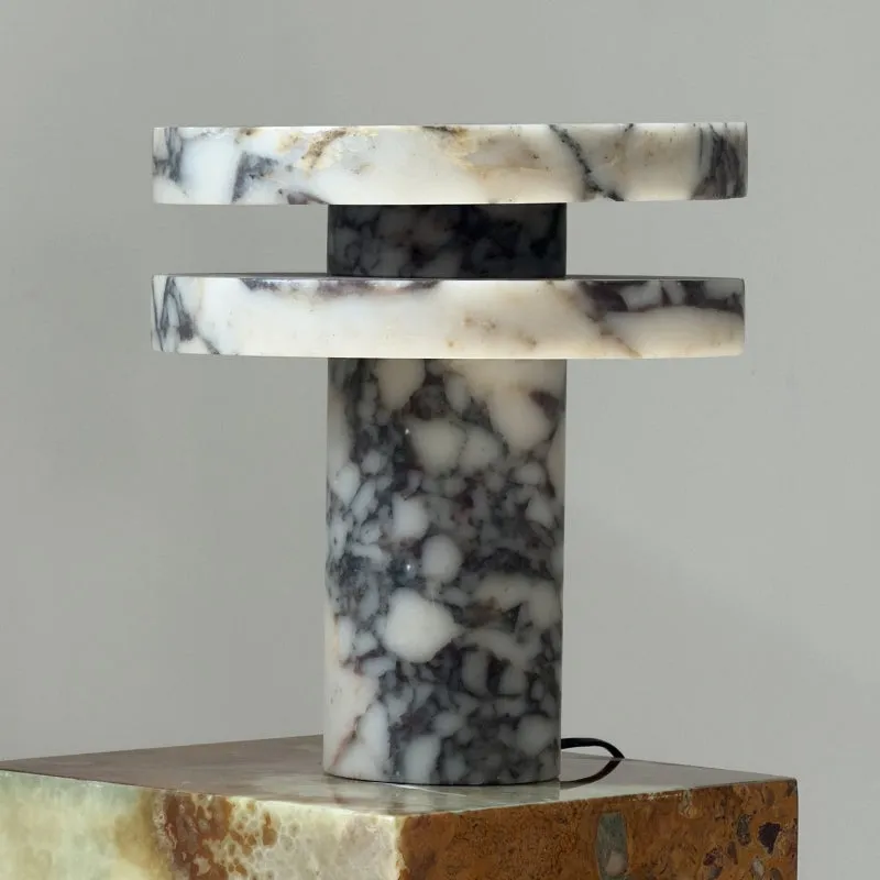 Pillar Marble Table Lamp D567
