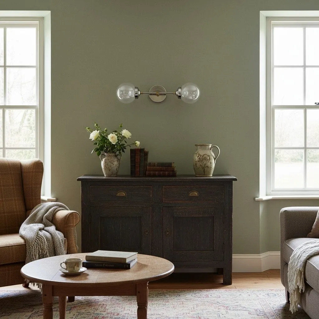 Lumio Globe Versatile Vanity Sconce - Dimmable Light for Bathroom and Hallway Use KL1528