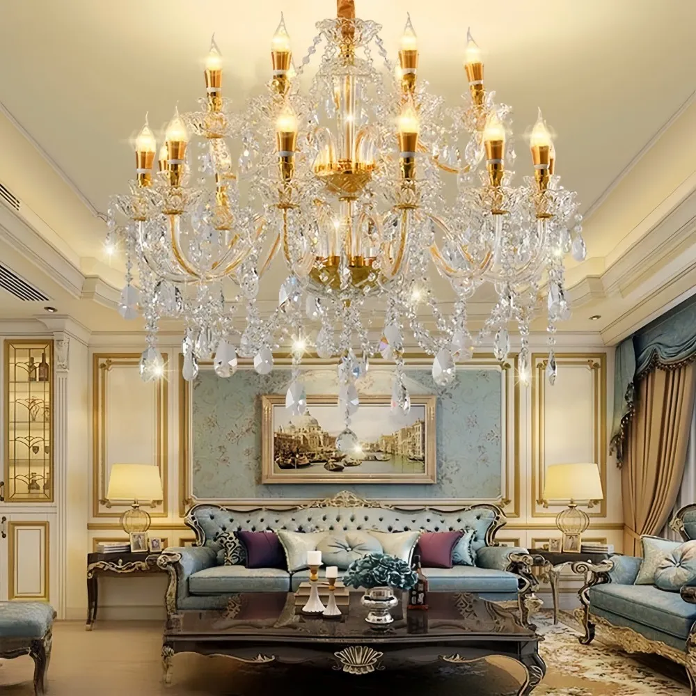 Crystal Chandelier Ceiling Light
