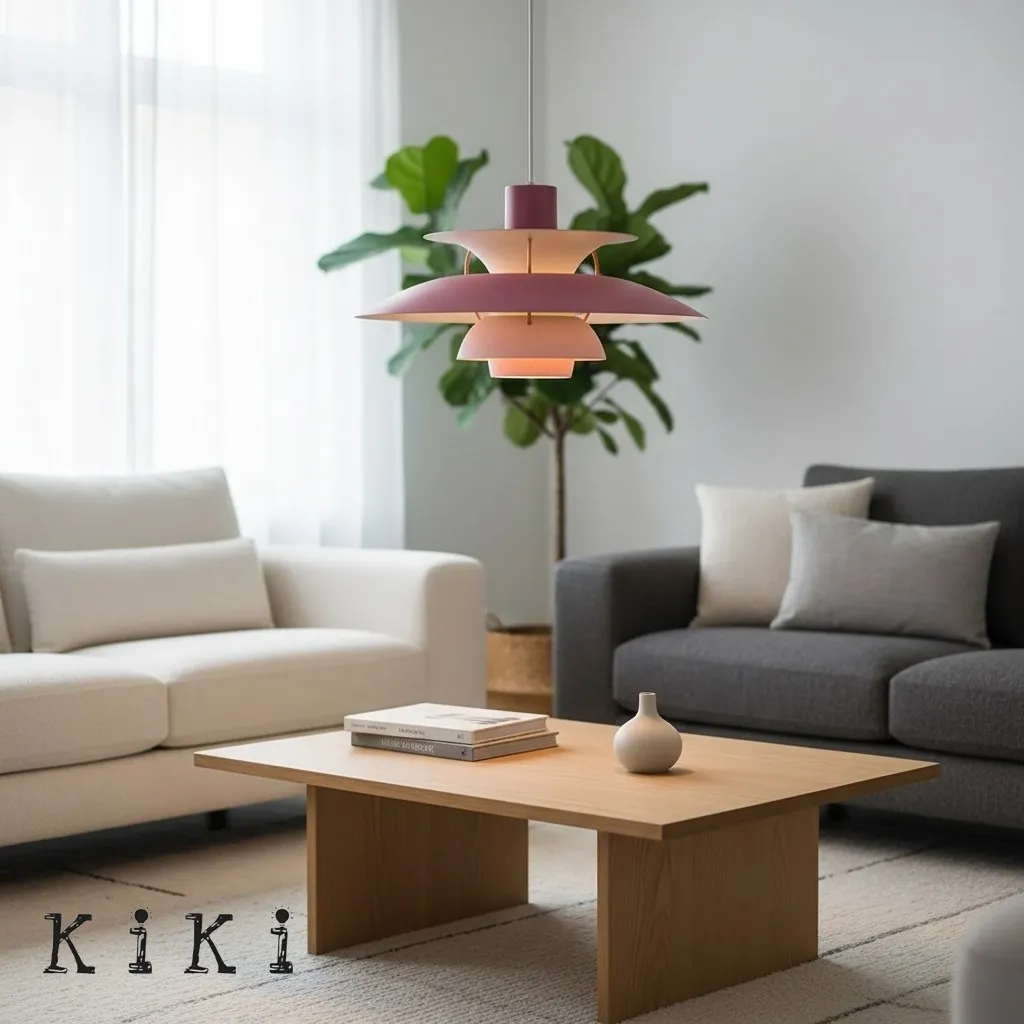 Scandinavian Multilayer Metal Pendant Light