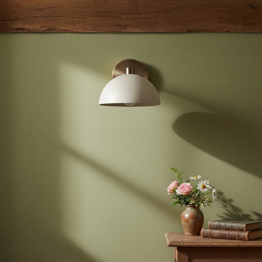Metio Dome Decorative Wall Sconce Light - Elegant Indoor Lighting Fixture KL1510