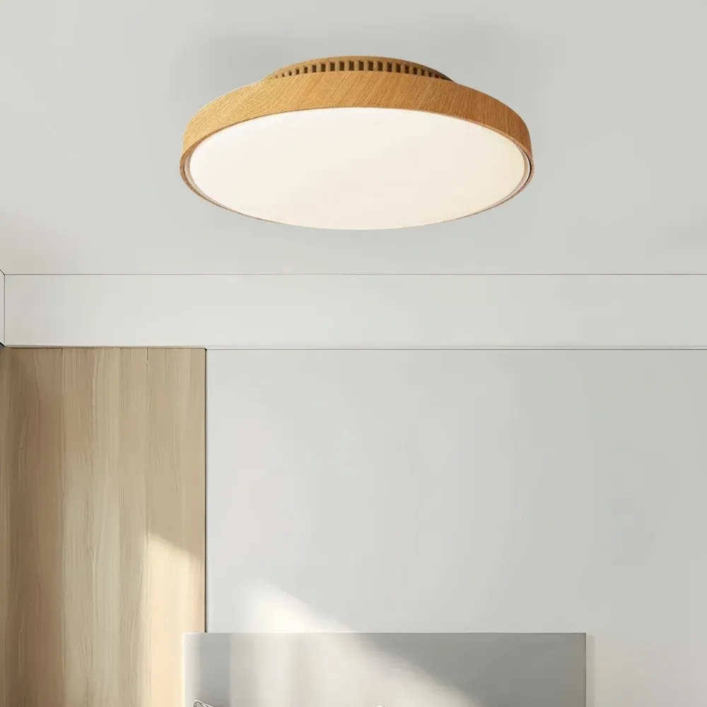 Silent Bladeless LED Ceiling Fan Light with Remote Control KL933