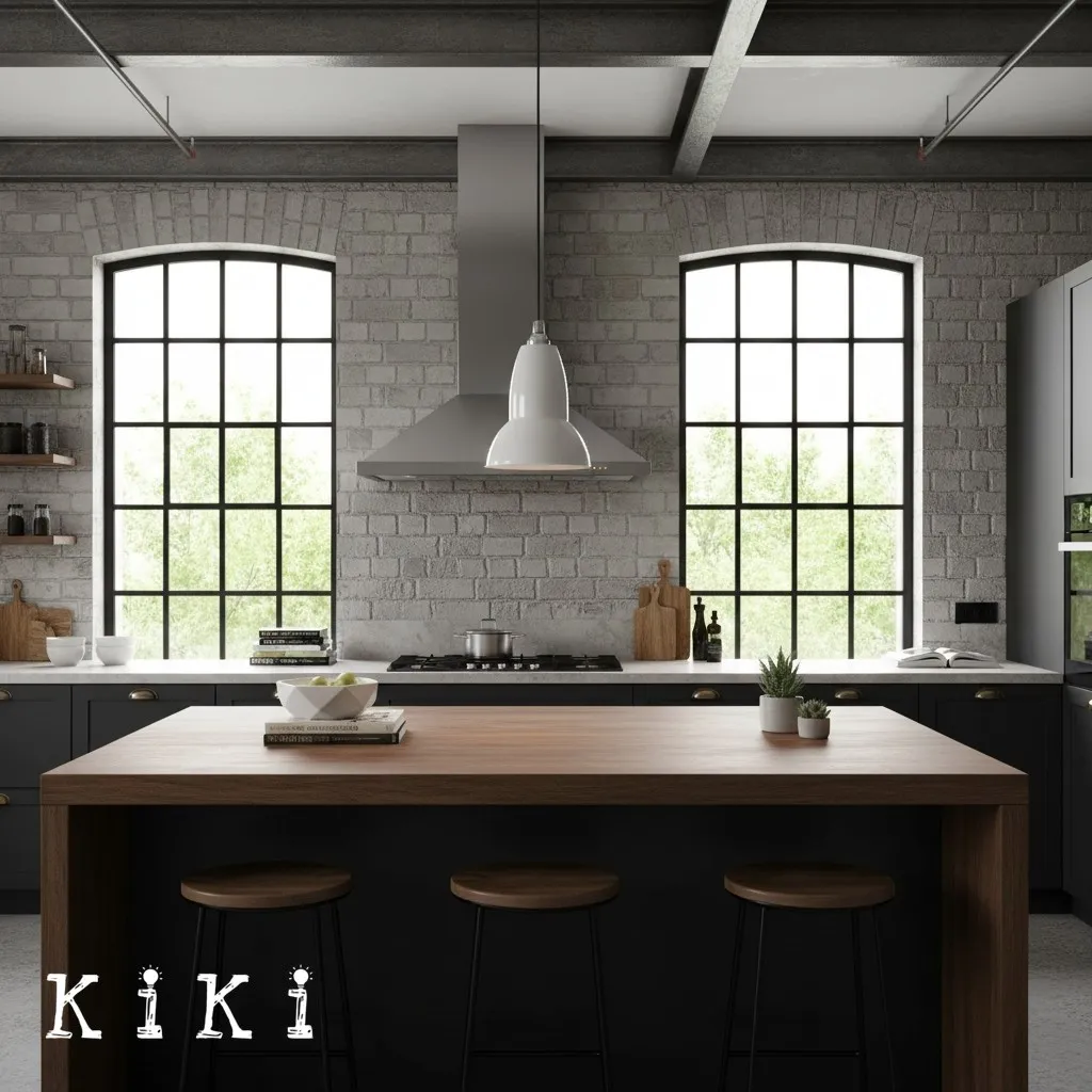 Modryx Minimalist Classic Pendant Lamp for Kitchen or Dining Room KL2109
