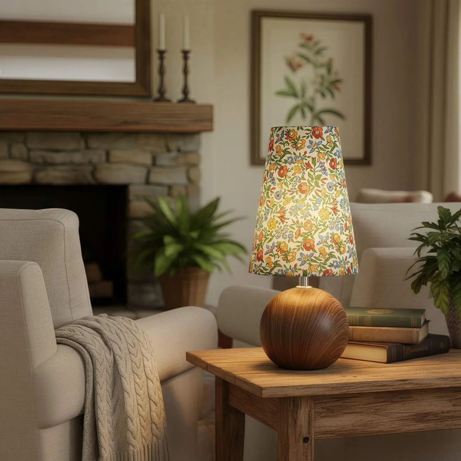 Petalyra Modern Floral Decorative Table Lamp - Ambient Accent Light for Side Tables KL2092