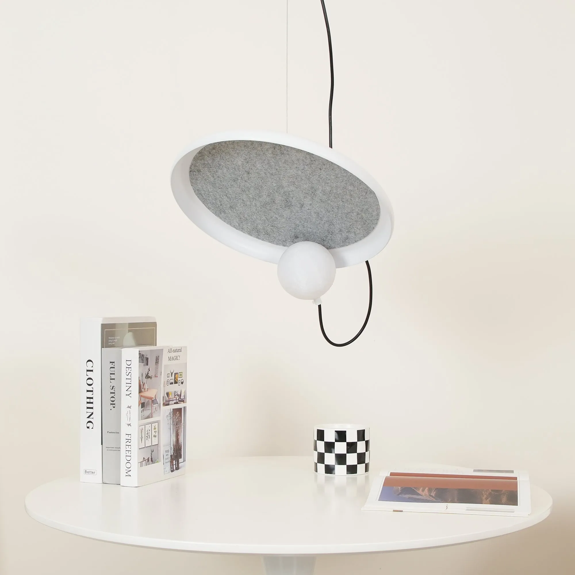 Acoustic Disc Pendant Lamp D448
