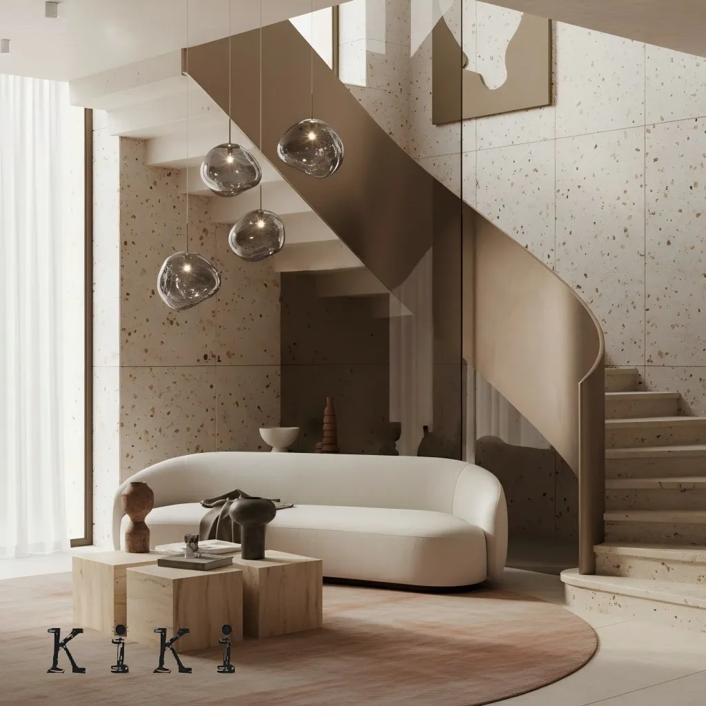 Modern Melt Pendant Light - Fluid Shape Acrylic Pendant Light for Kitchen
