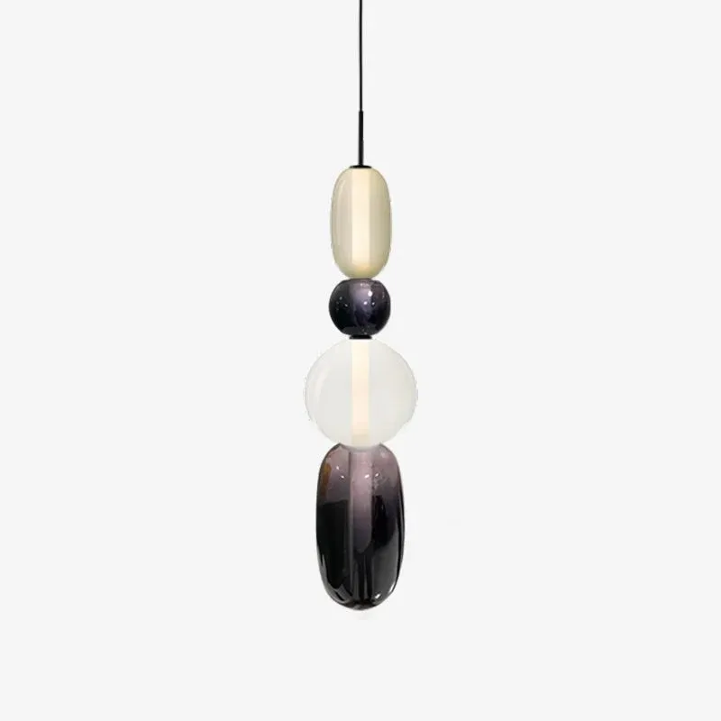 Nordic Art Deco Stained Glass Pendant Light KL182