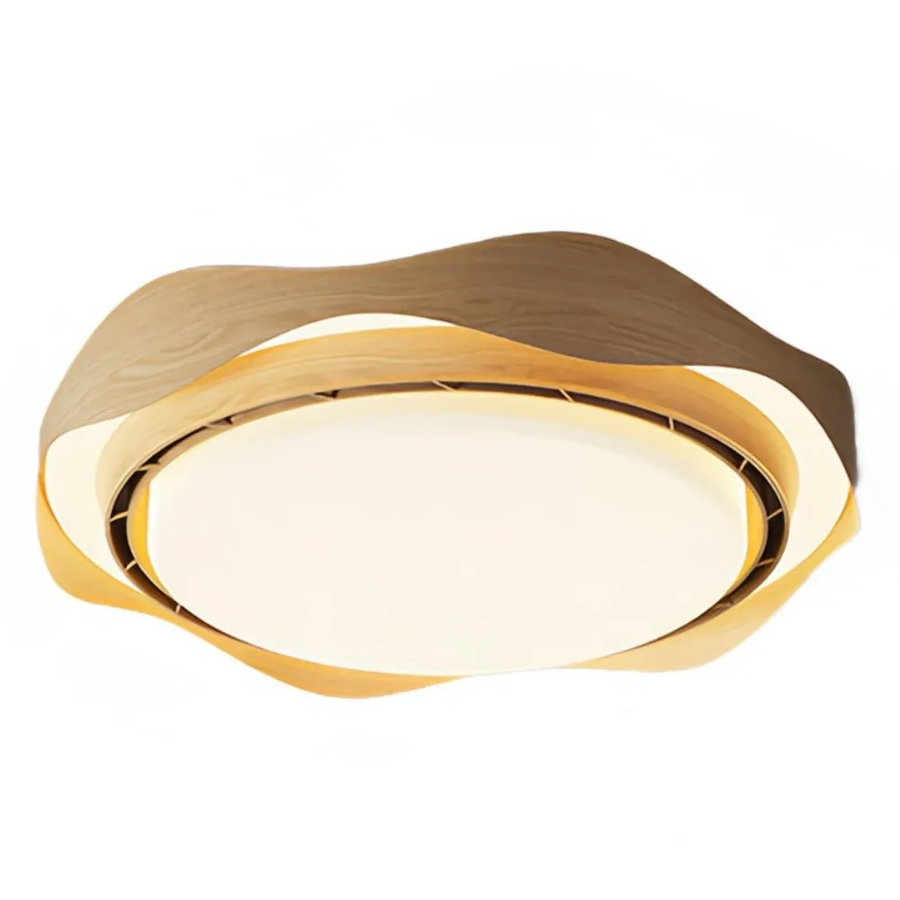 Modern Circular LED Bladeless Ceiling Fan with Light KL935