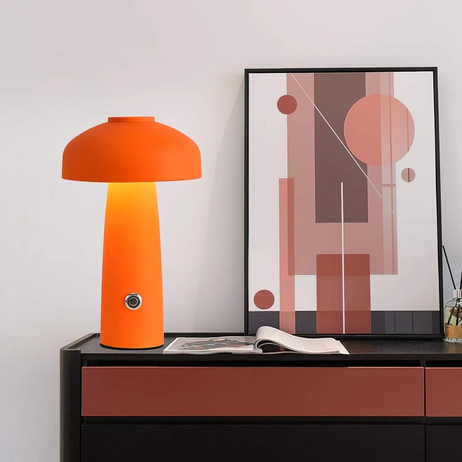Mushroom Built-in Battery Table Lamp KL448