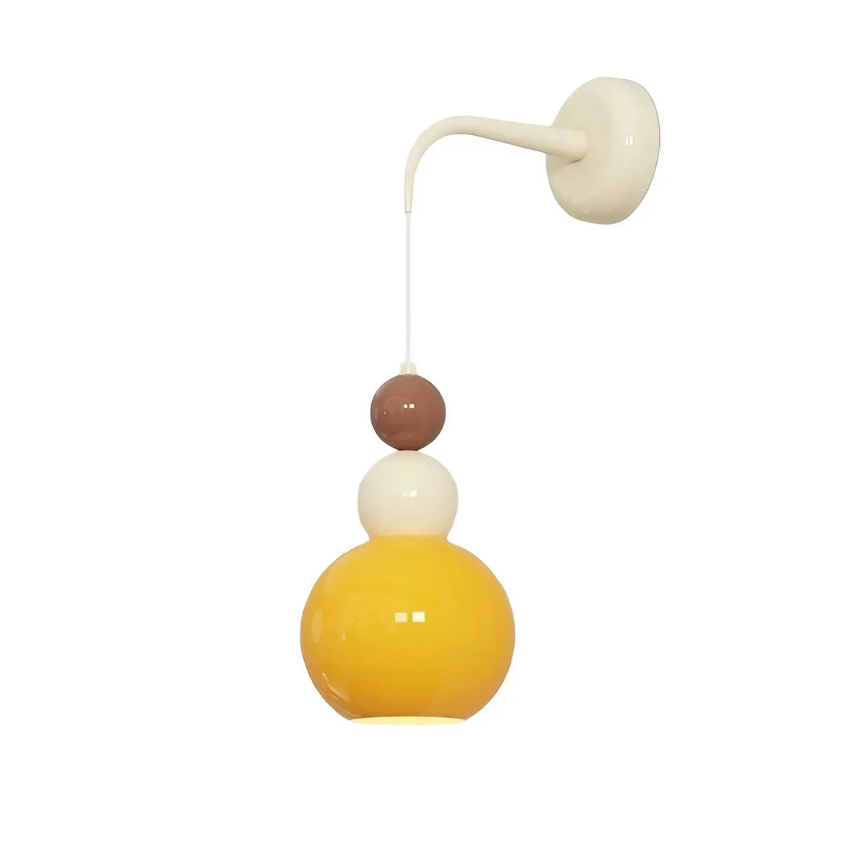 French Style Ice Cream Globe Wall Light KL134