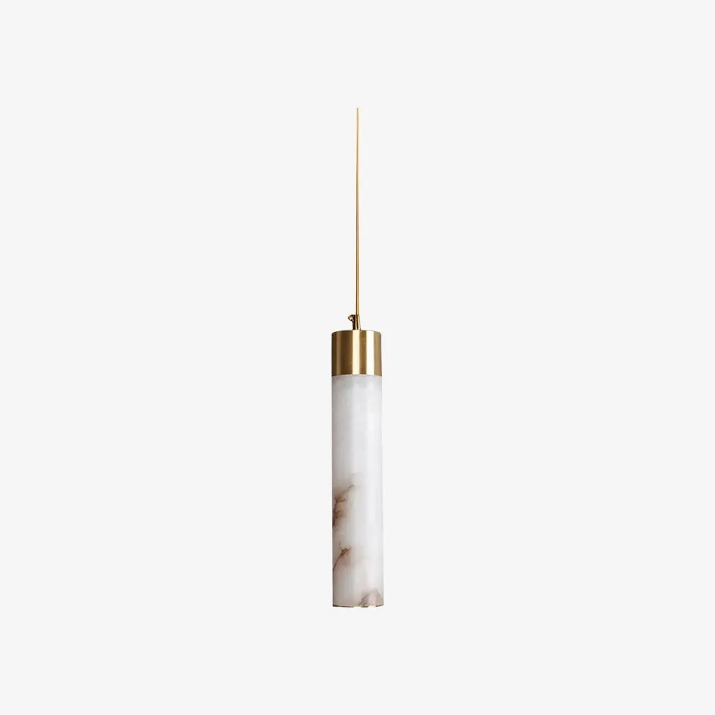Solaryx Minimal Cylindrical Silhouette Pendant Light - Modern Style Lamp for Kitchen KL2282