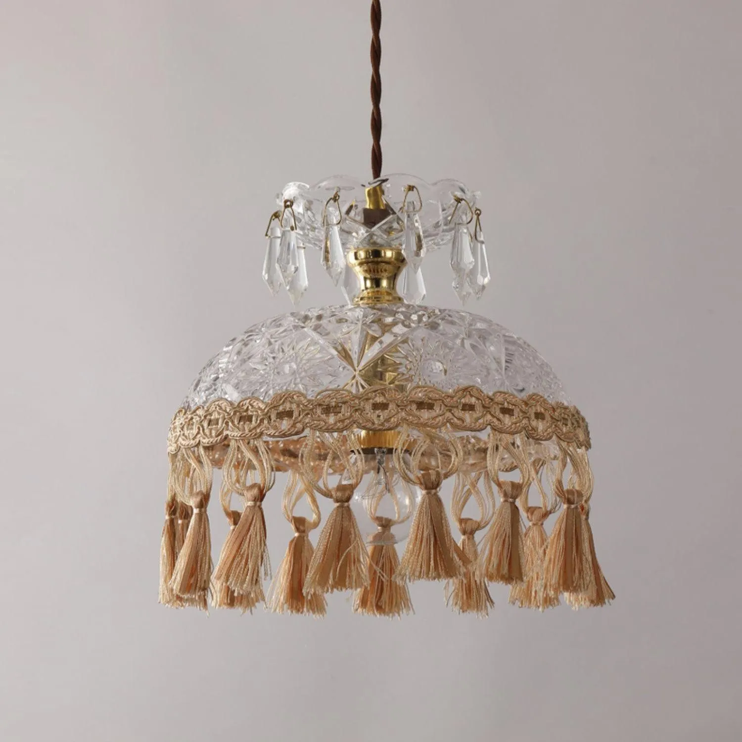 Bowl Tassel Pendant Light KL258