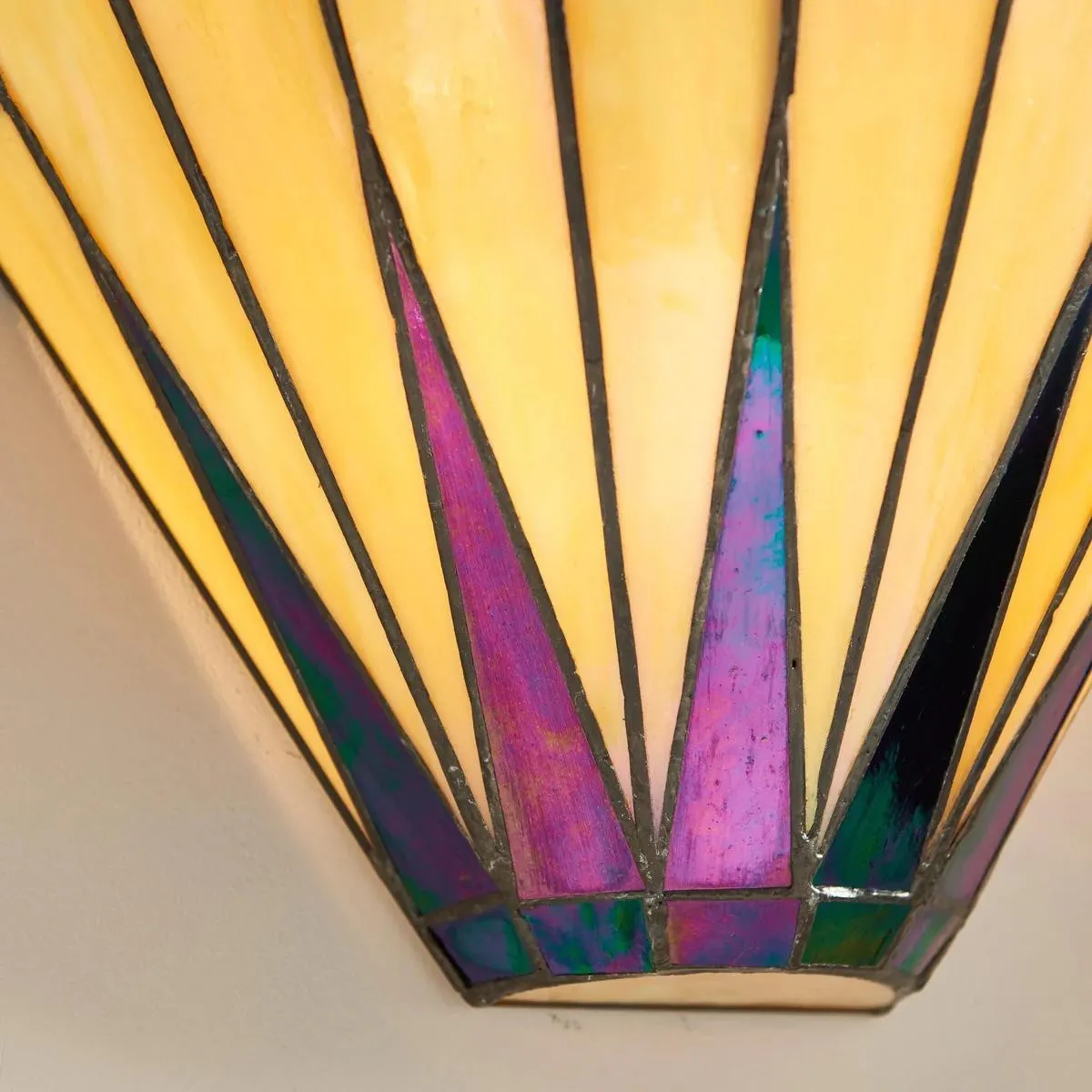 TF Dark Star Geometric Glass Wall Light - Elegant Colorful Glass Sonce for Home KL1880