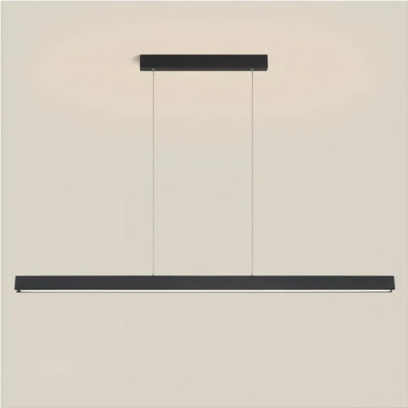 Industrial Metal LED Horizontal Linear Chandelier KL107