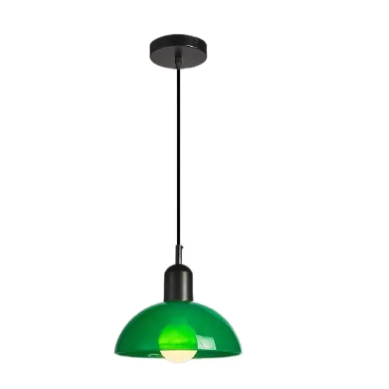 Bauhaus Design Stained Glass Pendant Light KL10