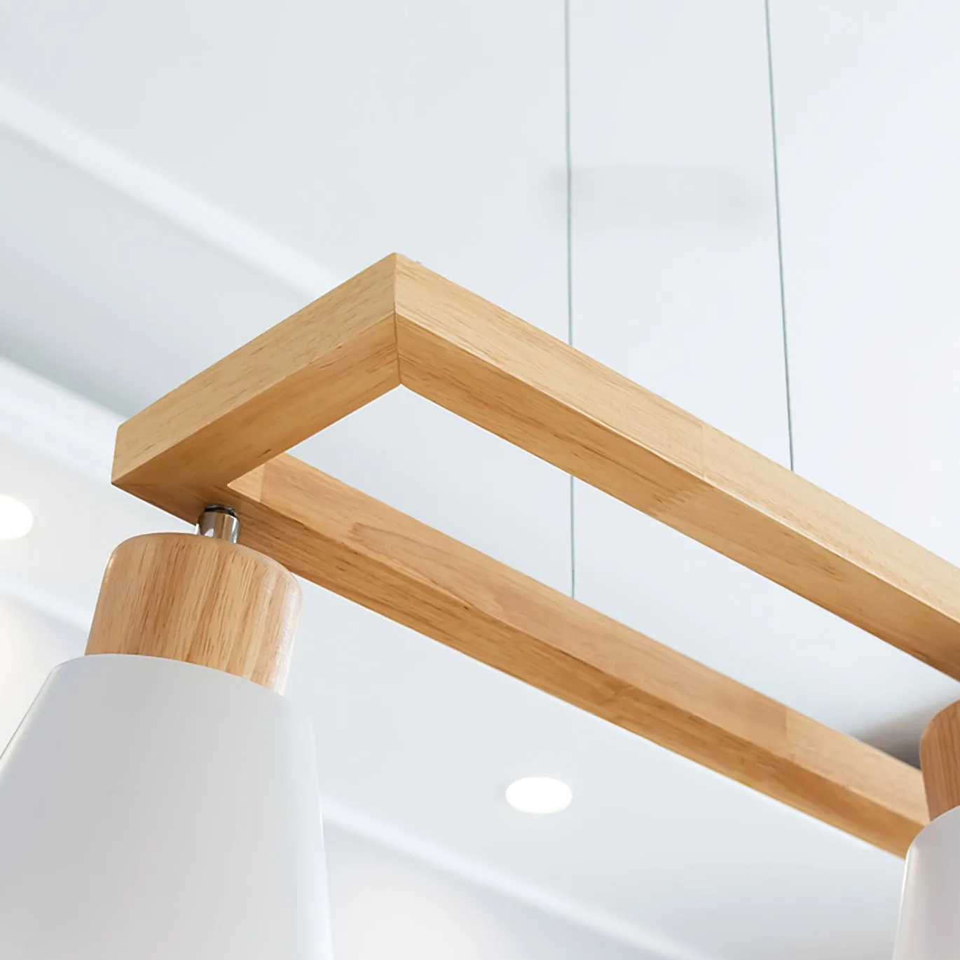 Cone Wood Chandelier KL1000
