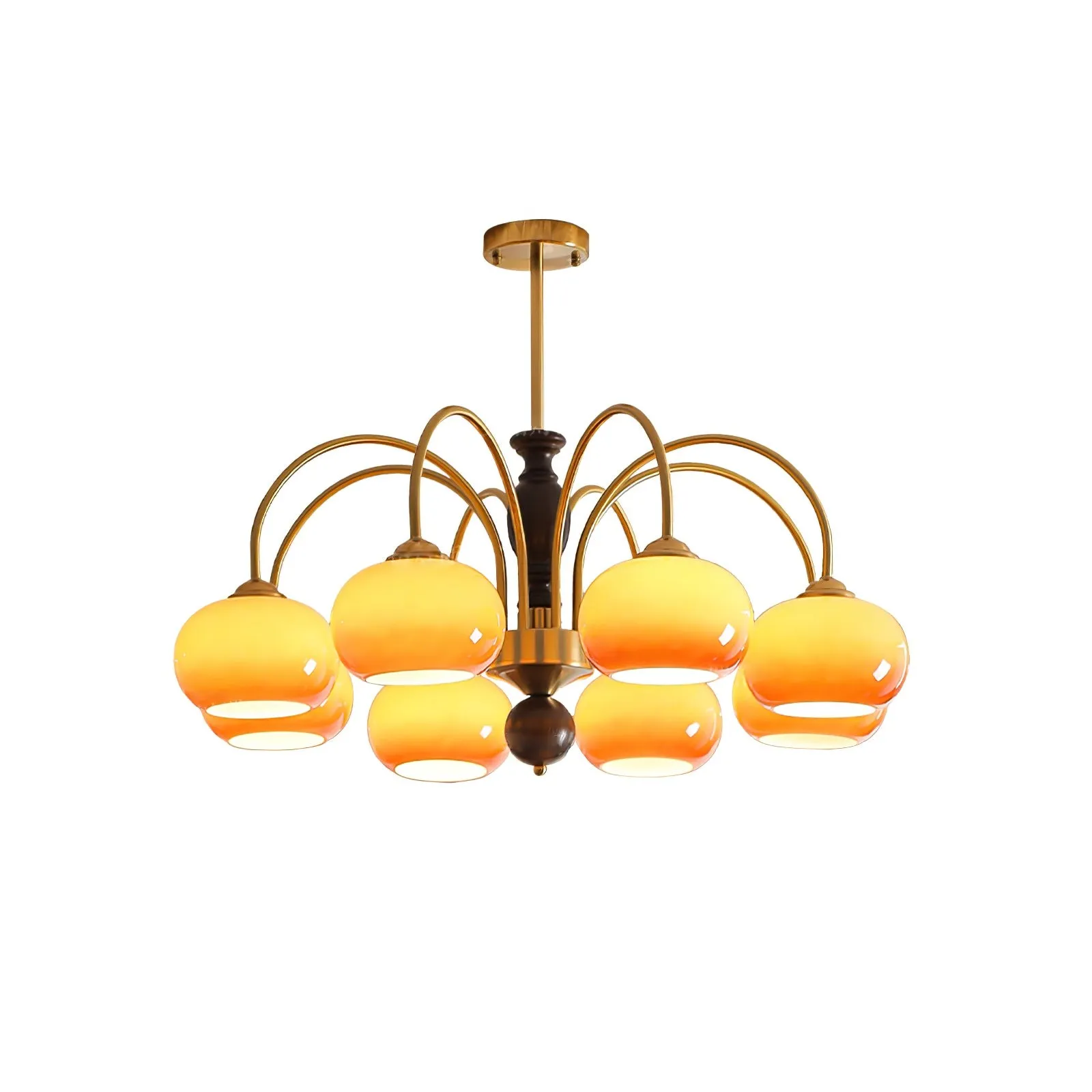 Retro Bauhaus Arch Chandelier KL218