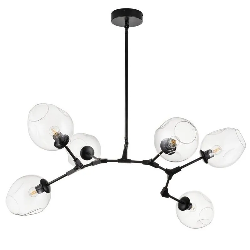 Branching bubble chandelier
