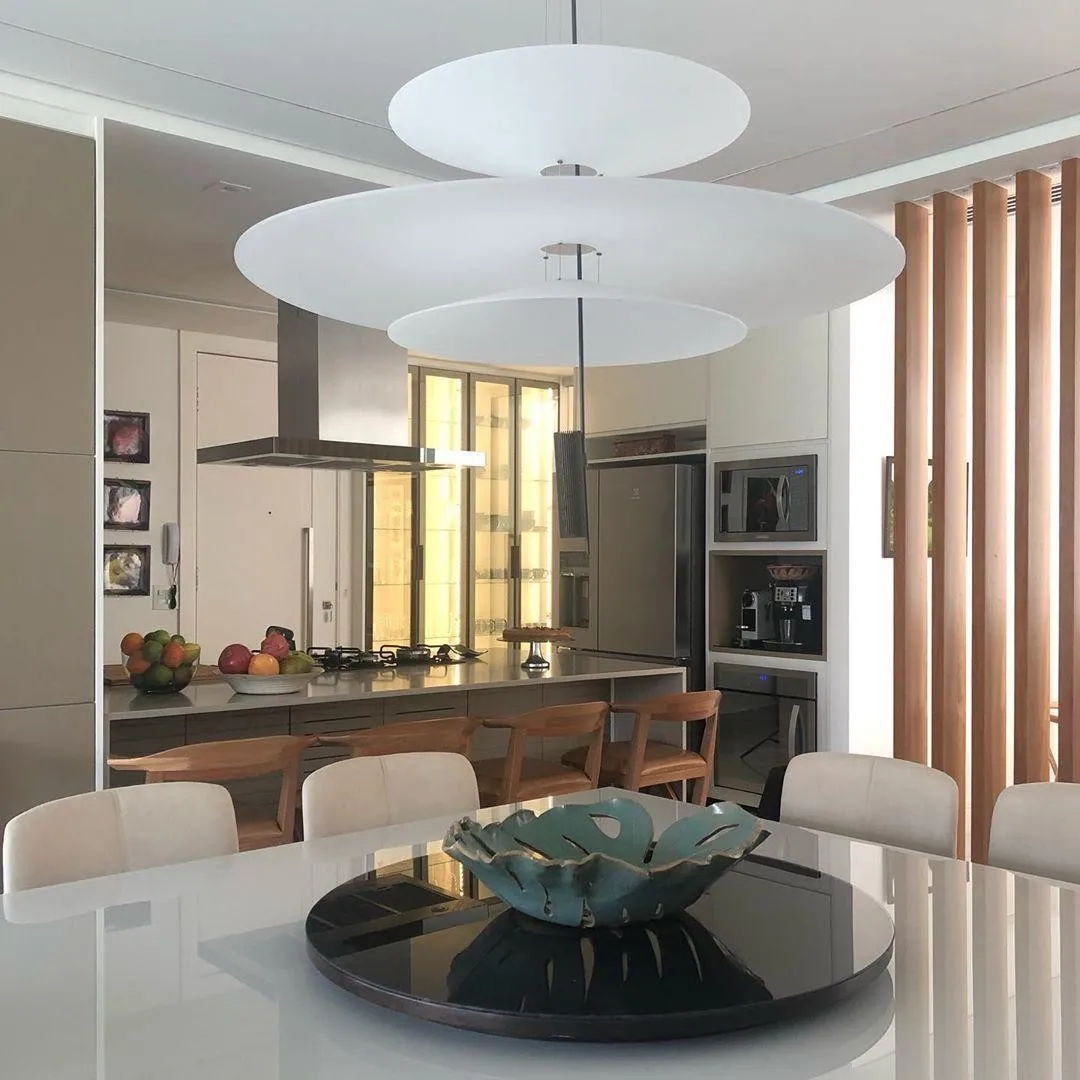 Flamingo Layered Pendant Light - Elegant Modern Lighting for Lounge and Hall
