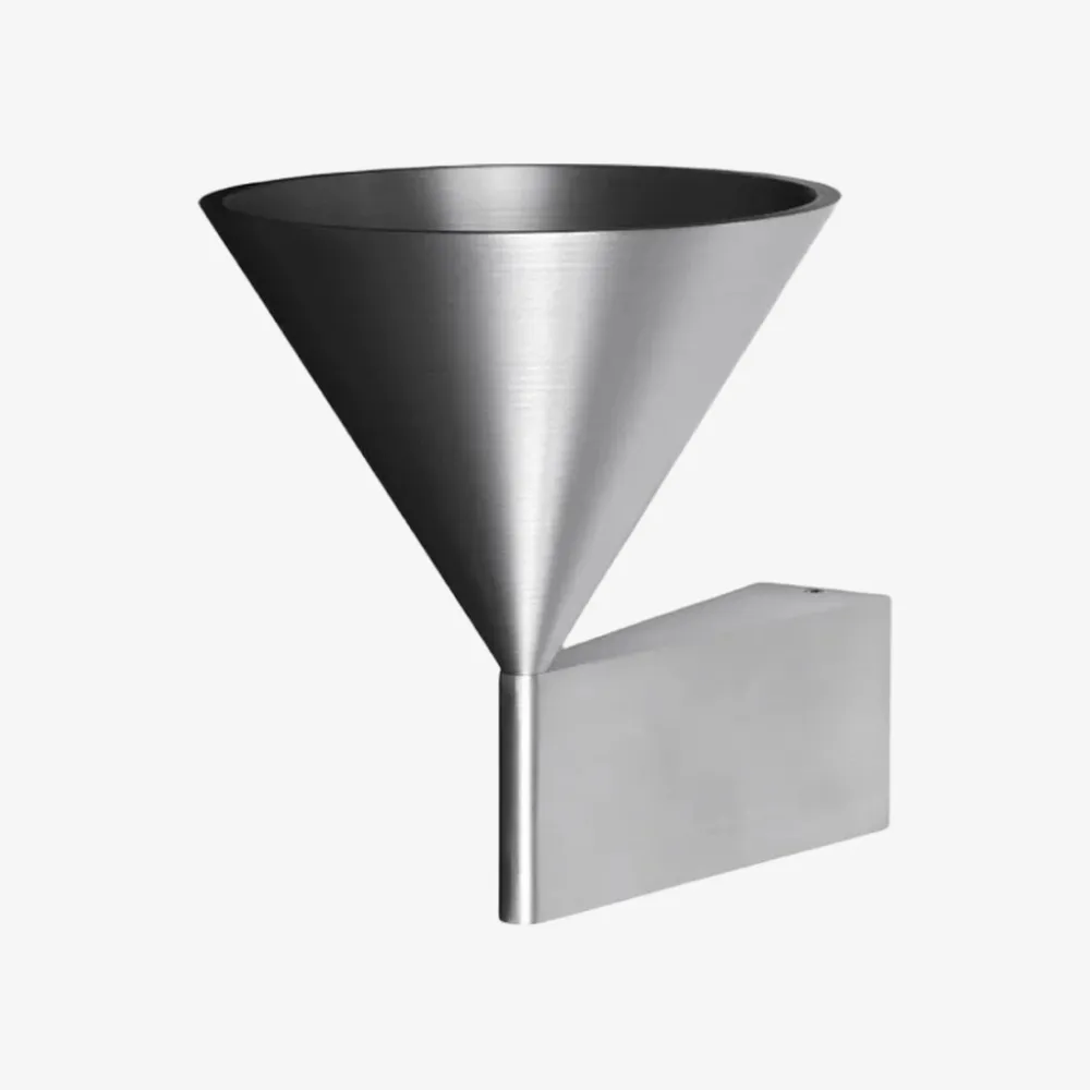 Minimalist Metal Conical Wall Lamp - Modern Cone Sconce for Interior Spaces KL2327
