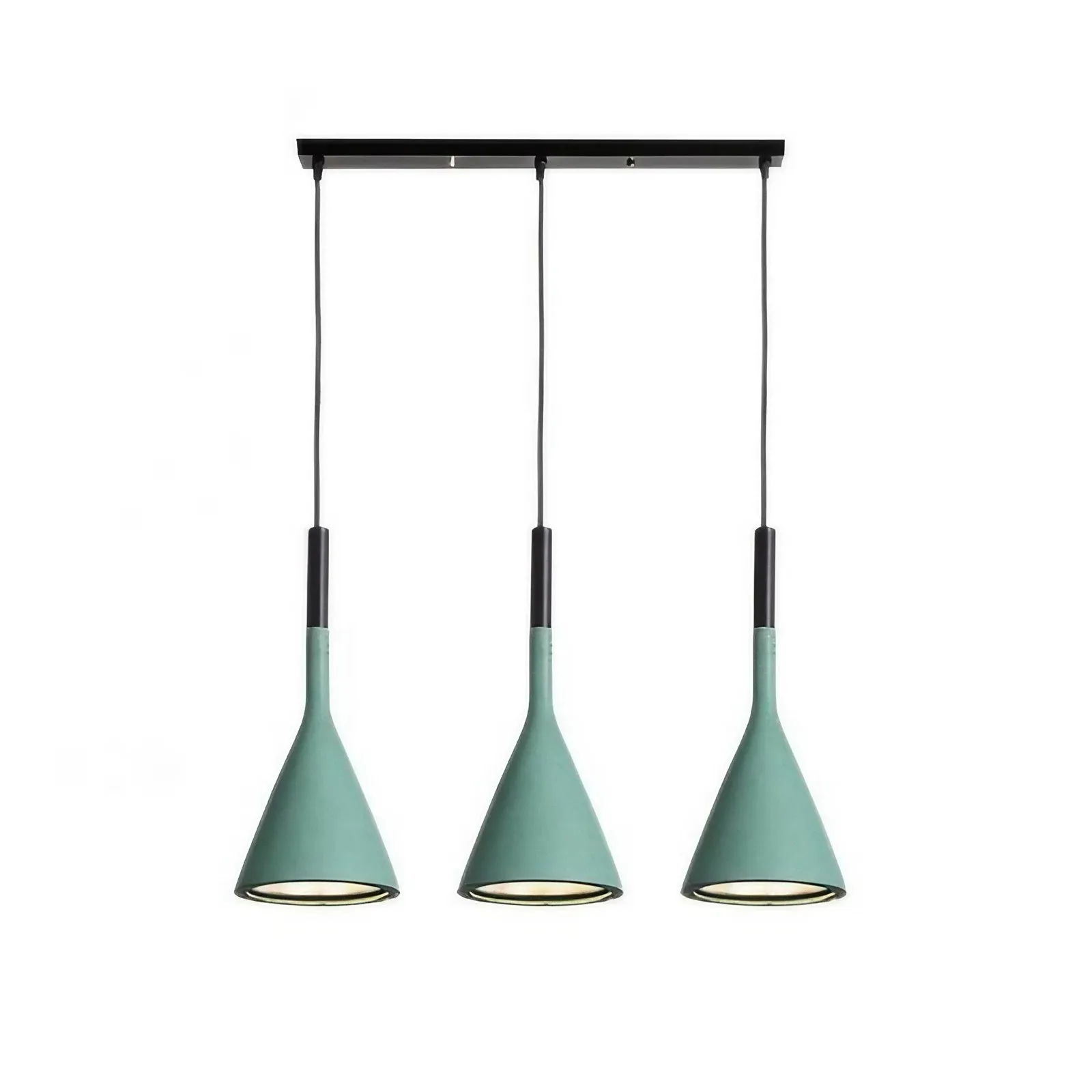 Aplomb Concrete Pendant Lamp - Minimalist Design Lighting for Dining Room and Office