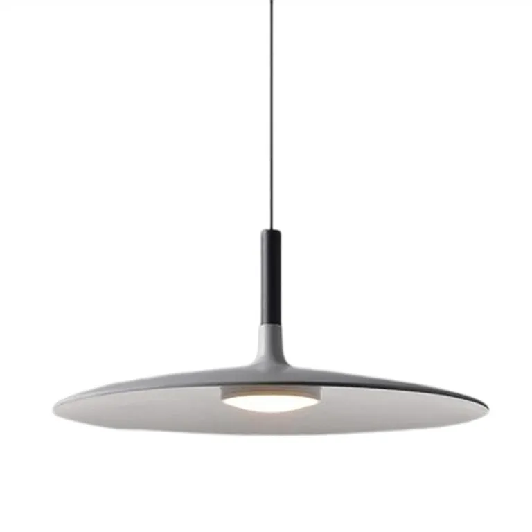 Aplomb Large Pendant Lamp - Minimalist Resin LED Pendant Light for Kitchen