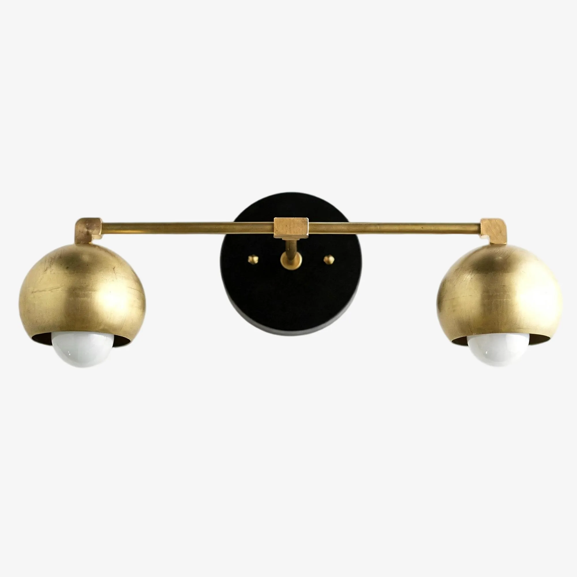 Metio Dome Decorative Vanity Light - Classic Orb Shade Bathroom Wall Lamp KL1424
