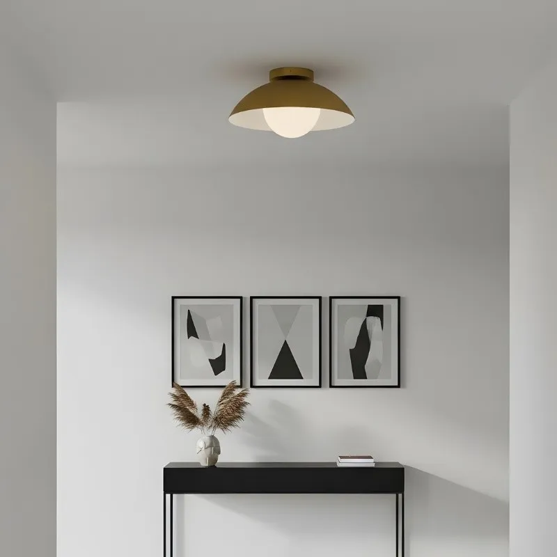 Orblia Minimal Flush Mount Light Fixture - Modern Aesthetic for Home Interiors KL2245