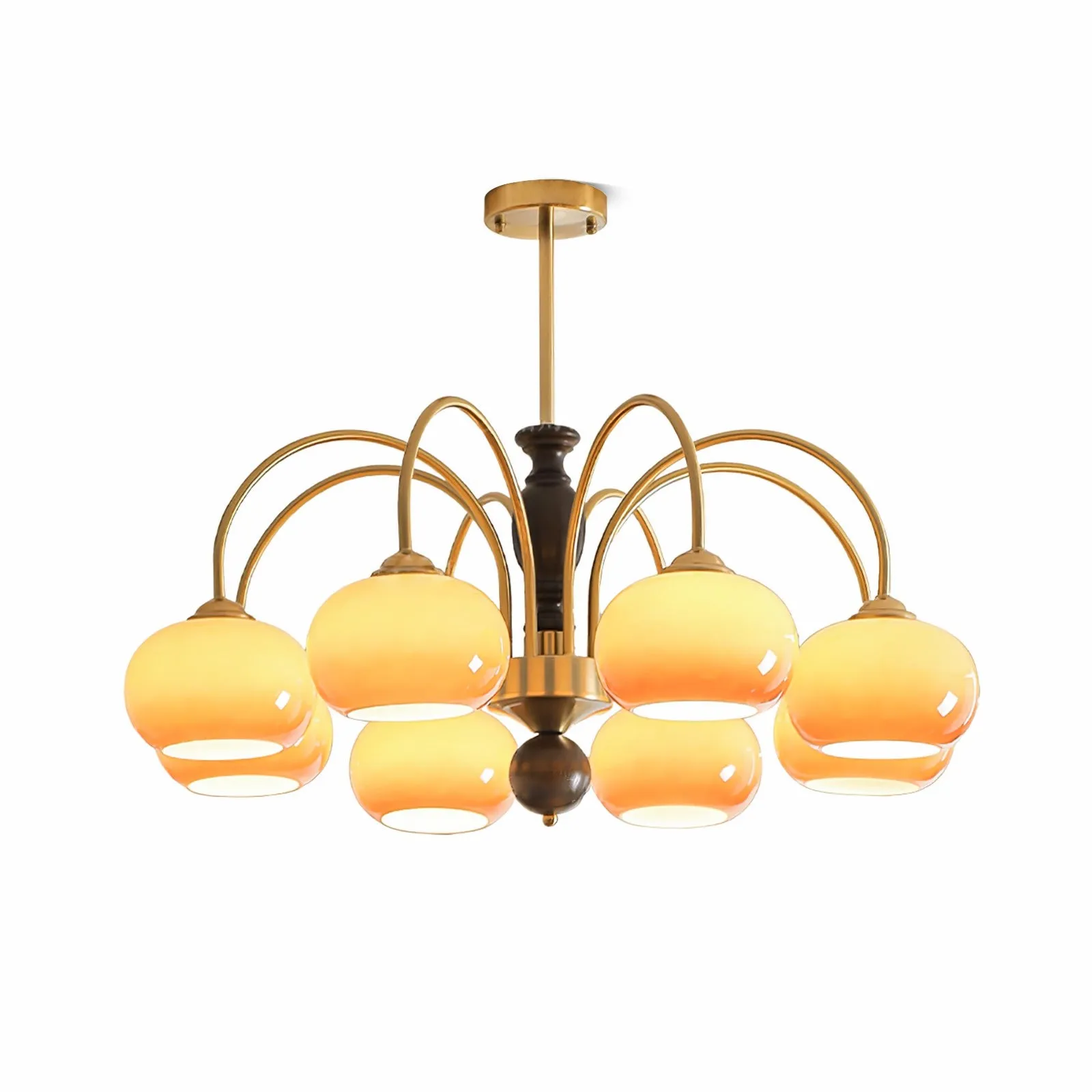 Retro Bauhaus Arch Chandelier KL218