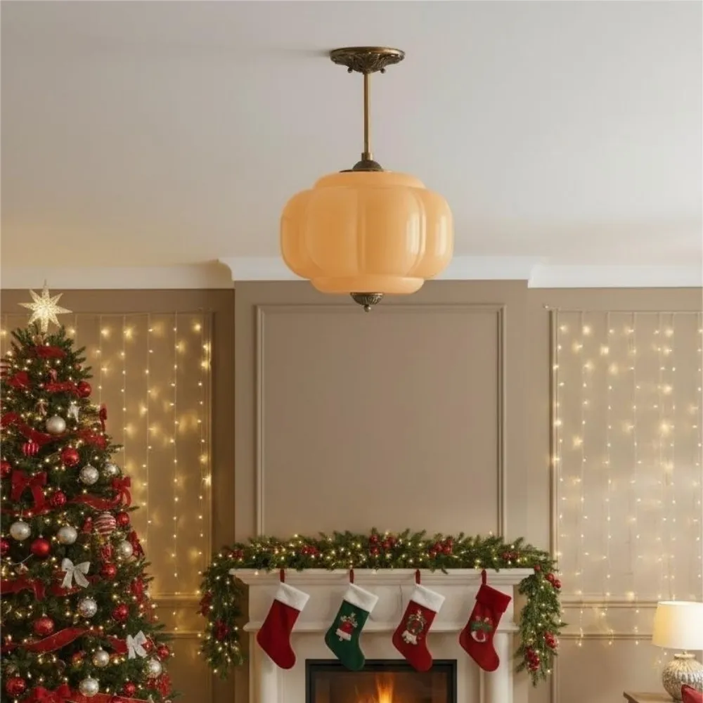 Retro Glass Eloise Pendant Light For Kitchen Island KL801