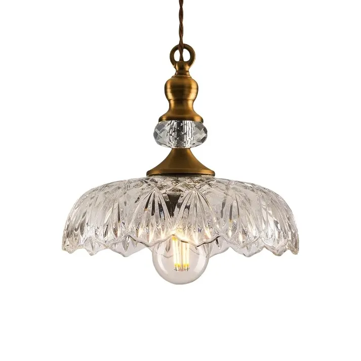 Mid Century Mini Kitchen Island Glass Pendant Light KL843
