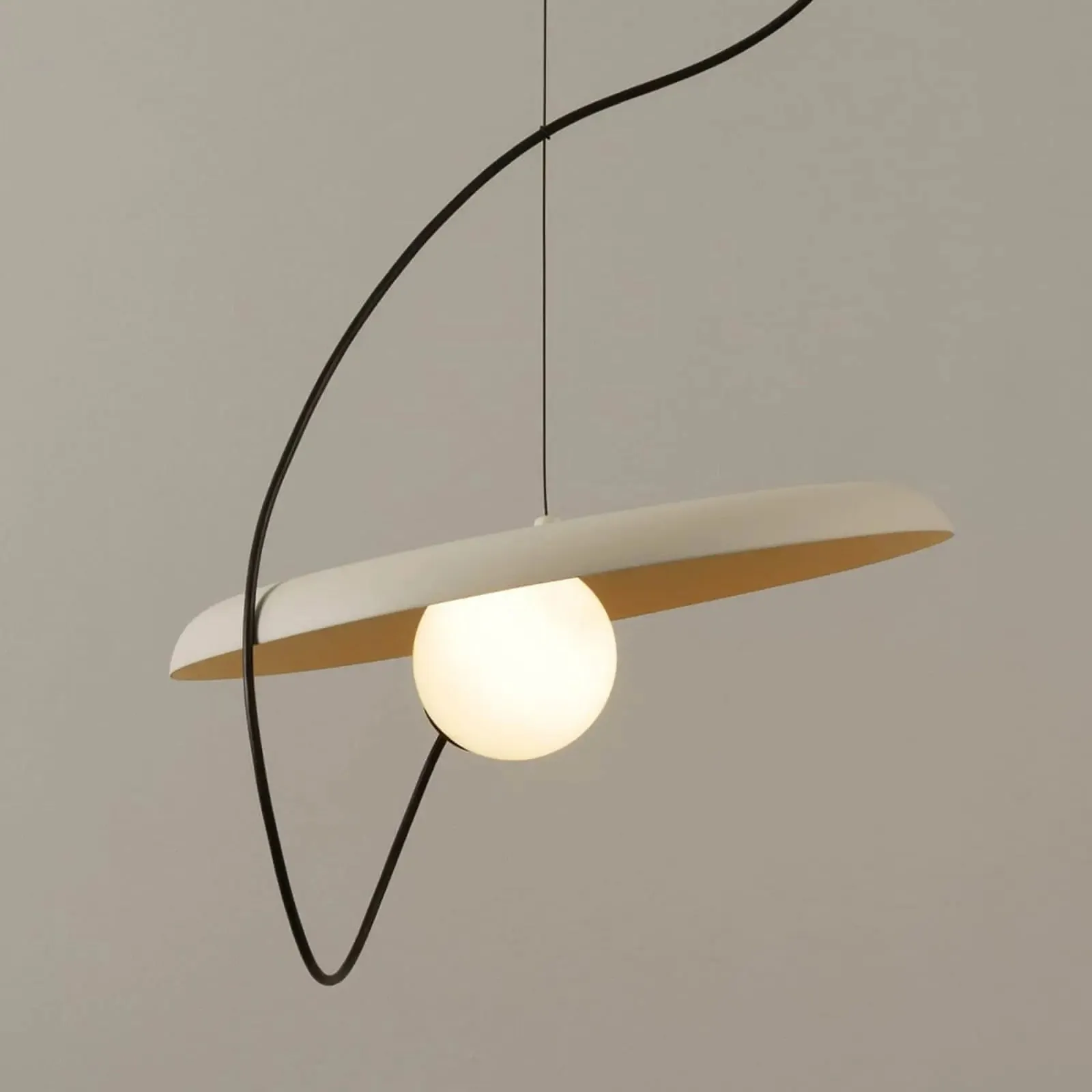 Acoustic Disc Pendant Lamp D448