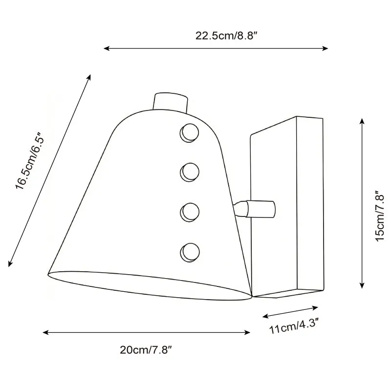 Twilight Pin Wall Lamp D324