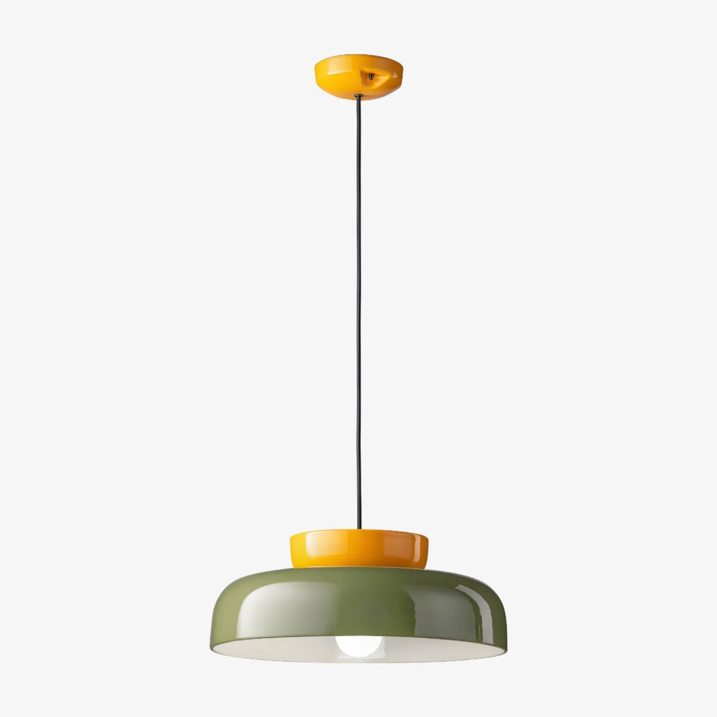 Fiesta Colorful Bowl Ceramic Pendant Light - Nordic Style for Dining and Kitchen KL1383