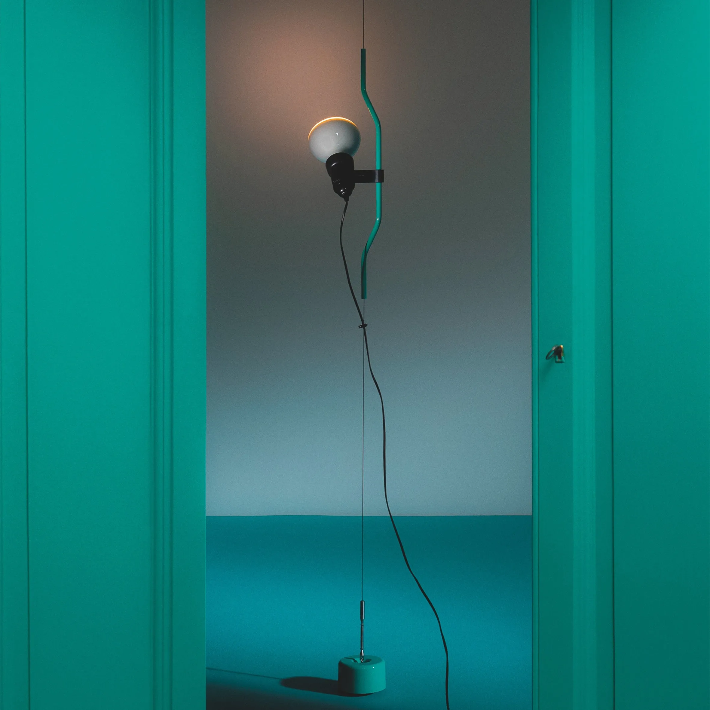 Parentesi Ceiling Lamp - Modern Adjustable Metal Pendant Light for Bedrooms