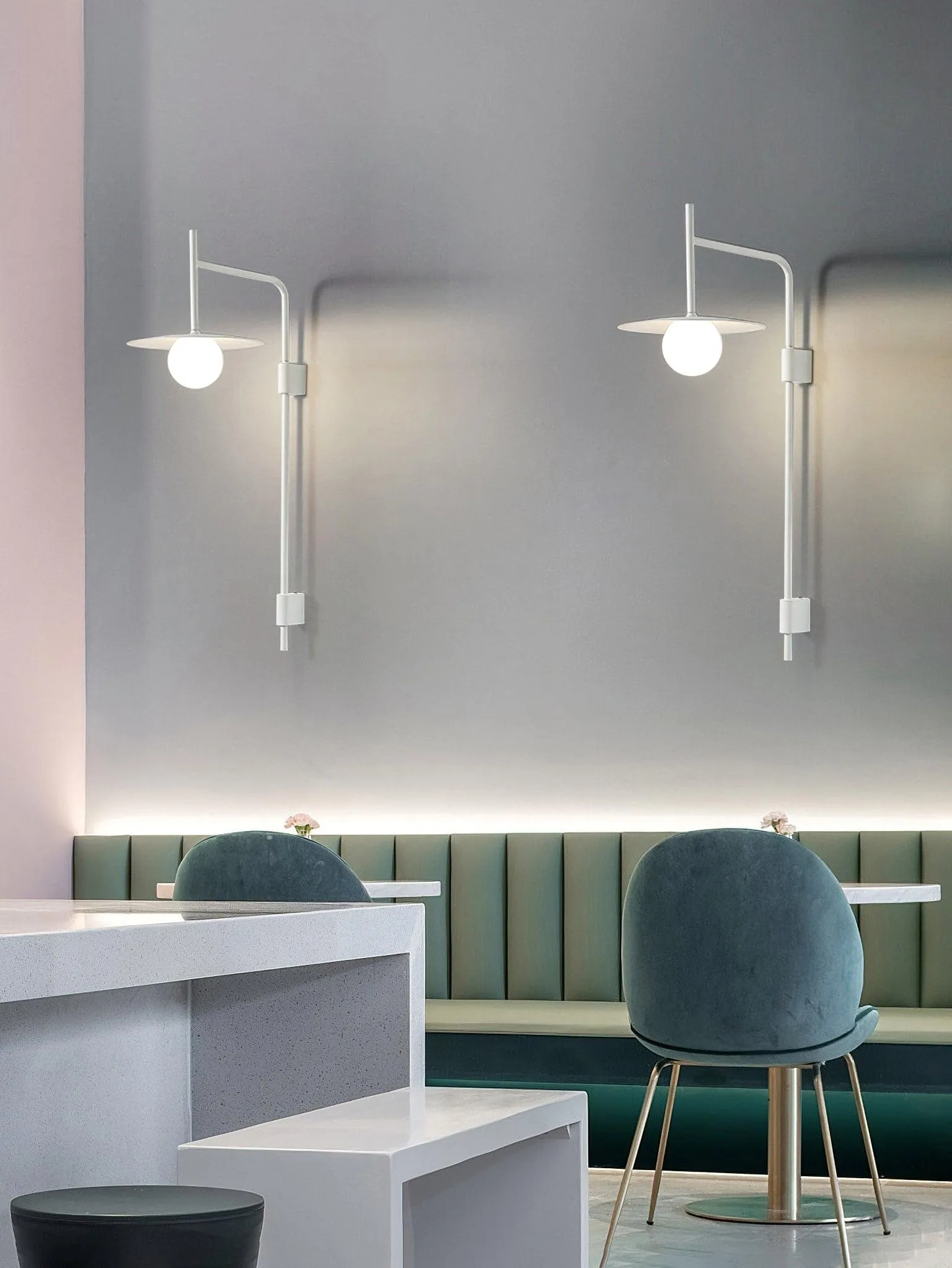 Nordic Swing Arm Wall Lamp for Living Room KL831