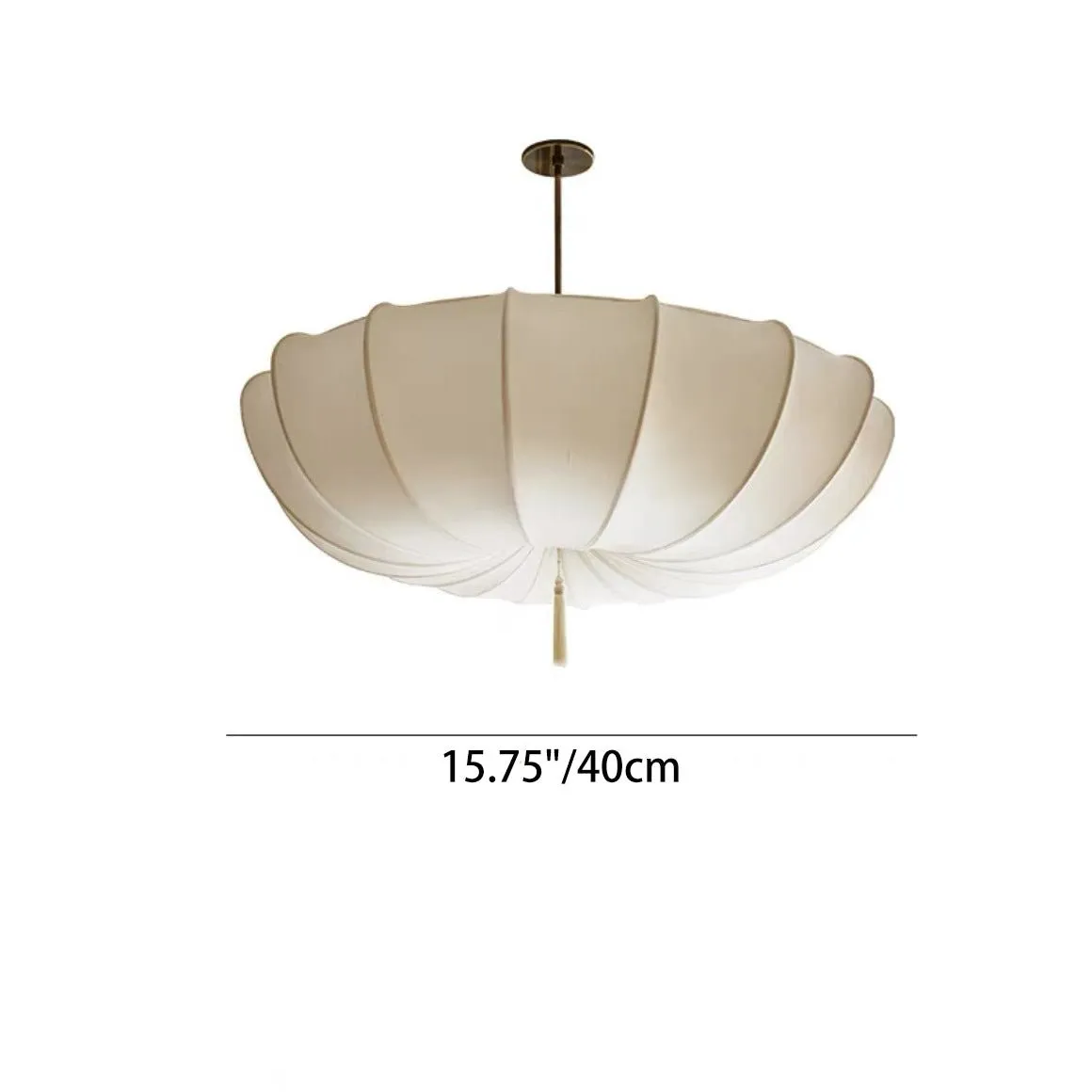Minimalist Umbrella-Shaped Chandelier - Zen Inspired Lighting for Bedroom and Lounge KL1246