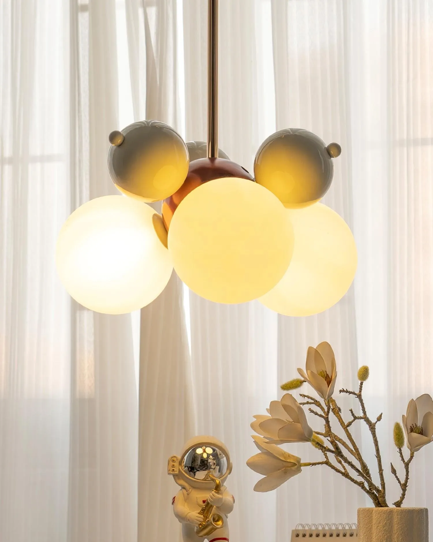 Modern Bubble Shaped Lampshade Pendant Lamp KL521